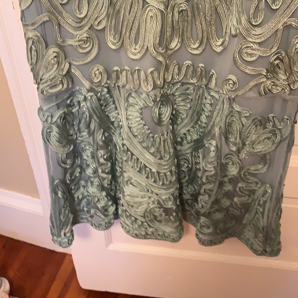 Beautifully embroidered mid calf dress. - Picture 3 of 6